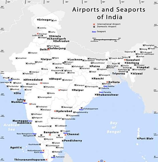 Авиабилеты в Индию. Внутренние авиаперелеты по Индии