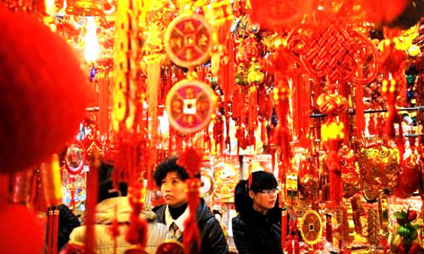 Китай. Подготовка к встрече Нового года
