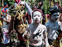 Традиции Индонезии. Изгнание злых духов на Бали