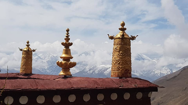 Фото из коры вокруг горы Кайлас, Тибет